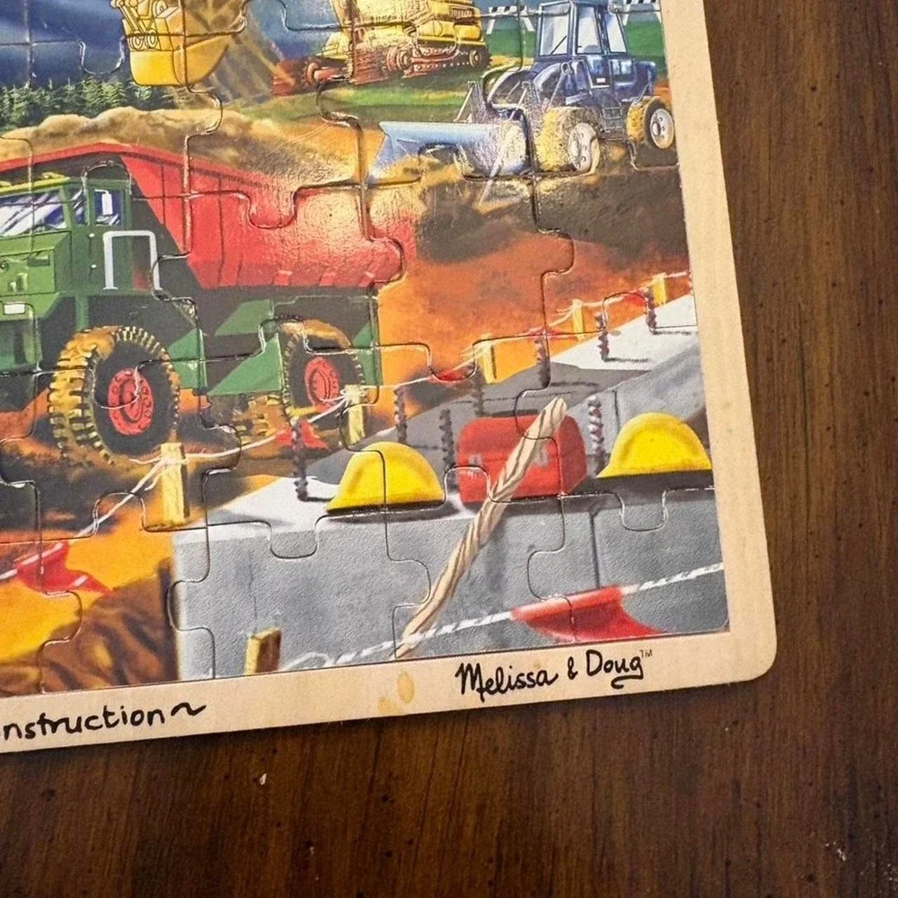 Melissa & Doug Construction Puzzle